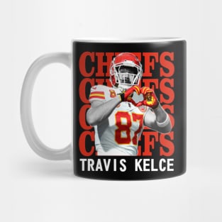 Kansas City Chiefs Travis Kelce 87 Mug